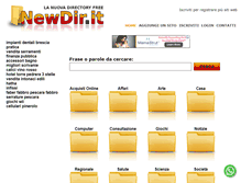 Tablet Screenshot of newdir.it